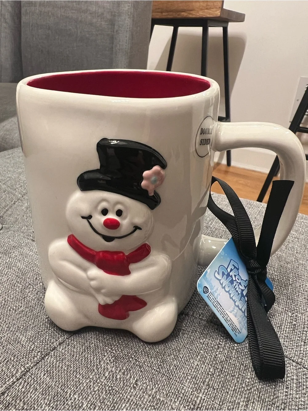 Rae Dunn frosty the Snowman Ceramic Mug